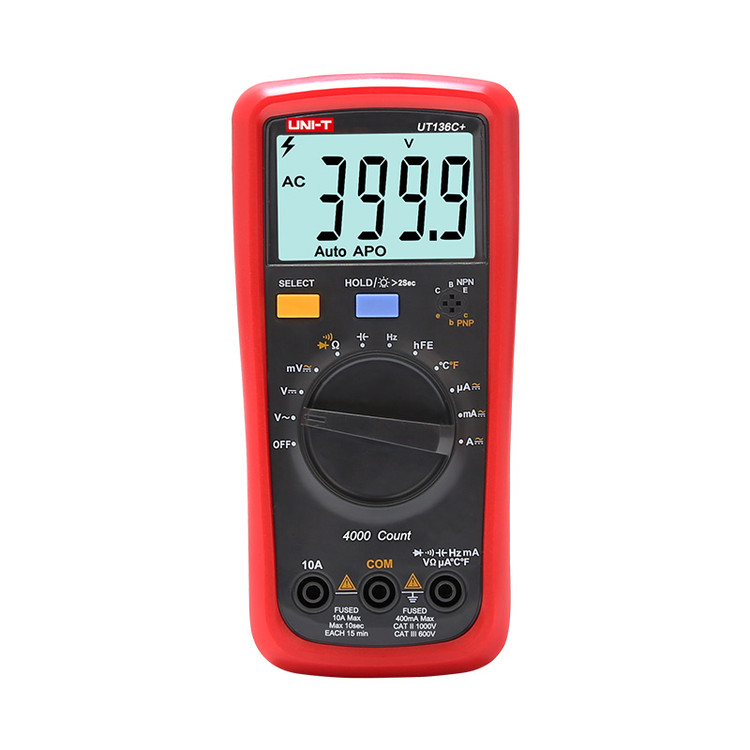 مولتی متر یونیتی ut136c+