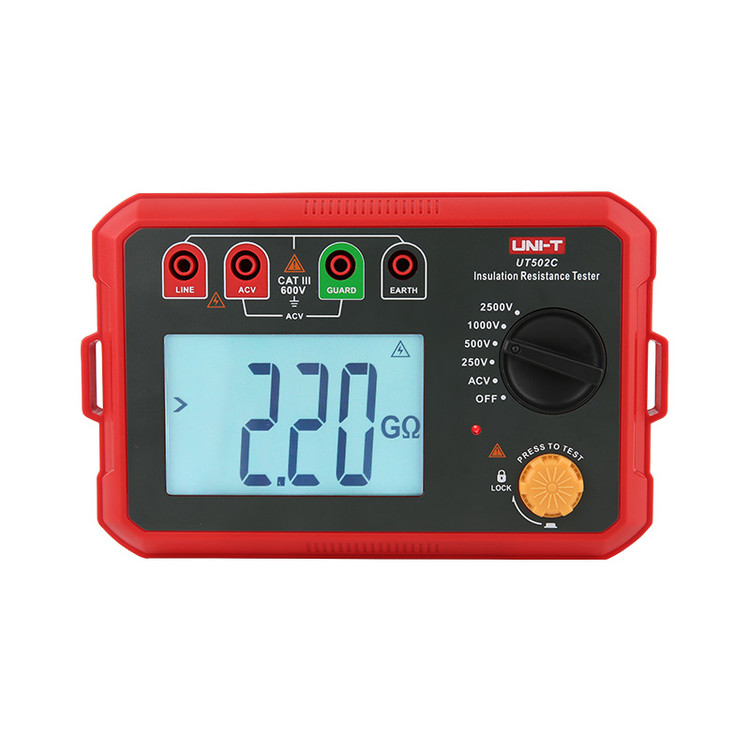 تستر مقاومت عایقی یونیتی ut502c