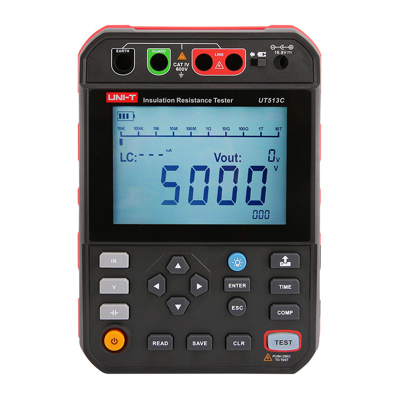 تستر مقاومت عایقی یونیتی ut513c