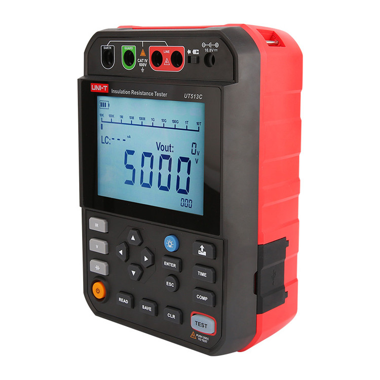 تستر مقاومت عایقی یونیتی ut513c