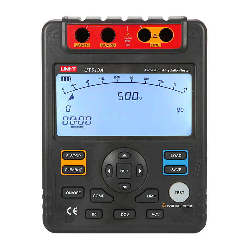 تستر مقاومت عایقی یونیتی ut513a
