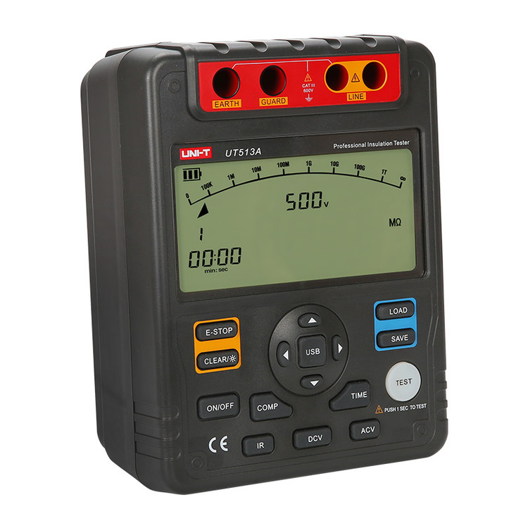 تستر مقاومت عایقی یونیتی ut513a