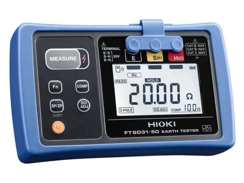 ارت تستر سه سیمه هیوکی مدل HIOKI 6031-50